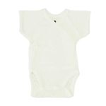 Детская одежда Minikin 25100550 Ажурный листик Боди р-р50, молочный, унисекс