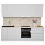 Мебель для кухни ArtFlame GOLA White (2.6 m.l.)
