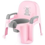 Oală BabyJem 004 Olita-scaunel pentru copii Roz