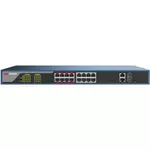 Switch/Comutator Hikvision DS-3E1318P-E (16port PoE Long distance)