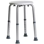 Сиденье для ванной и душа Bisk 07705 Scaun rotund PRO alb