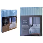 Домашний текстиль Promstore 57067.2 Lenjerie de pat Euro 2pers NewHome Stripe Satin, Olive