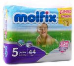 Molfix scutece 5, 11-25 kg, 44 buc