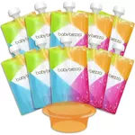 Посуда для кормления BabyBrezza BRZ00207 Pungi reutilizabile pentru pastrarea hranei (10buc)