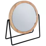 Oglindă baie Bisk 08121 rotunda din bambus