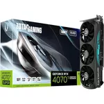 Placă video ZOTAC GeForce RTX 4070 Ti SUPER Trinity Black Edition 16GB GDDR6X