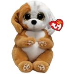 Мягкая игрушка TY TY40699 RUGGLES brown white dog 15 cm