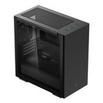 Case mATX Deepcool MACUBE 110, w/o PSU, 1x120mm,Tempered Glass,Magnetic Side Panels, 2xUSB3.0, Black