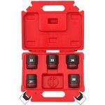 Set de tubulare, bite, duze Milwaukee 4932498751 Set de chei tubulare de impact scurte 1