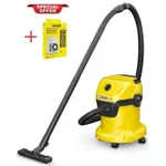 Пылесос с мешком Karcher WD 3 V-15/6/20 + 2.863-314.0 Filtru Cadou
