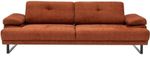 Диван Trendy Mustang Portocaliu 99x83x239cm, extensibila (3 locuri)