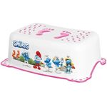 Înălțător pentru bebeluși Maltex Treapta (2comp) The Smurfs White/Pink
