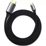 Кабель для IT Ugreen 50570 Type-C to HDMI 4K@60Hz Compatible with Thunderbolt 3 1.5M MM142, Gray