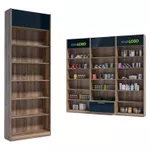 Casetieră Indart Vitrina 10 (80x30x230)
