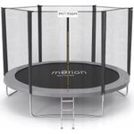 Trambulină Jumi OM-710214 2.44m plasa externa Gri