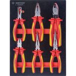 Set de unelte de mână King Tony 934-086MRVD изолированных, VDE до 1000 В, 86 пр. в ложементах под тележку