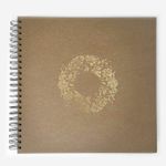 Set de creație miscellaneous DPAL-010 Album pt scrapbooking, 30.5x30.5cm, 40foi, embossing aur