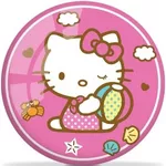 Мяч Mondo 05091 маленький Hello Kitty ø 60 30 штук