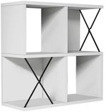 Raft decorativ Trendy Extra-Alb 60x60x24cm (GTR005388)