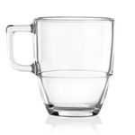 Cană RCR 26818 Set cani de cristal 6buc, 350ml, Caffe Americano