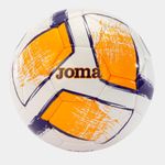 Мяч футбольный №5 Joma Dali II White Fluor Orange Purple 9400649.214 (10102)
