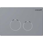 Кнопка смыва Creavit GP9002.00 matt grey