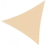 Навес Profmet 391030 Защитная сетка треугольная, 3x3x4,3 м, 180 г/м², песочно-жёлтая, ПЭВП