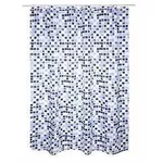 Perdea de duș MSV 44257 180x200cm голубая мозаика