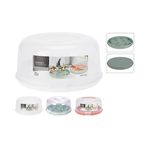 Контейнер для хранения пищи Excellent Houseware 55119 Platou pentru tort cu capac D25cm, H14cm