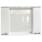 Oglindă baie Mashtab 9141 Delfin 1000x200x720 Alb