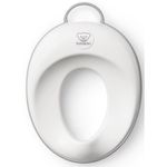 Детский горшок BabyBjorn 058028A Reductor pentru toaleta Toilet Training Seat White/Grey