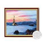 Tablou pe numere Art Gallery GA85836 Mozaic cu diamante 40x50cm Bosforul