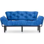 Canapea Trendy Nitta Triple Albastru, extensibila (3 locuri)