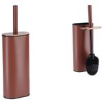 Ёршик для унитаза Tendance 55692 cu suport Cilindru metal maro