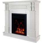 Șemineu electric ArtFlame Veronix & Cris, 1000x1050x300mm, Alb