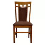 Стул Evelin di Costacurta Deepa R Burnish oak (Обивка-F-789 Brown)