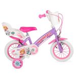 Bicicletă miscellaneous 1280 Paw Patrol Girl 12'', Skye and Everest, roz