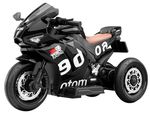 Mașină electrică pentru copii Richi (96307) Motocicleta neagra pe acumulator pentru copii (868)