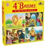 Puzzle Noriel NOR5328 Puzzle 4 Basme (12,24,42,56 piese)