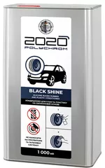 Produs de îngrijire auto Polychrom 2020 Polish pentru roți BLACK SHINE, 1 L