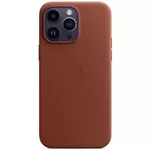 Husă pentru smartphone Apple iPhone 14 Pro Max Leather Case with MagSafe, Umber MPPQ3