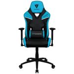 Gaming Chair ThunderX3 TC5  Black/Azure Blue, User max load up to 150kg / height 170-190cm