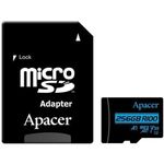 Флеш карта памяти SD Apacer AP256GMCSX10U7-R microSDXC 256GB