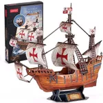 Set de construcție Cubik Fun T4038h 3D Puzzle Santa Maria