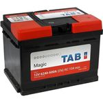 Acumulator auto TAB MAGIC 62Ah 600EN 242x175x175 -/+ (56249)