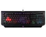 Gaming Keyboard Bloody B120N, Multimedia Hot-Keys, Neon Glare, Game Mode, Water-Resistant, Black,USB