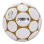 MINGE DE FUTSAL JOMA  - GAME SALA HYBRID SOCCER BALL WHITE-GOLD SIZE 62