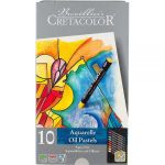 Набор профессиональных восковых мелков Cretacolor 10 цв.