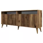 Casetieră Trendy Milano, Nuc 180x78x35cm