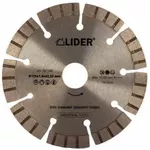 Диск отрезной Lider 201110 Disc diamantat segment turbo 230x2.4x22.23mm Industrial tools